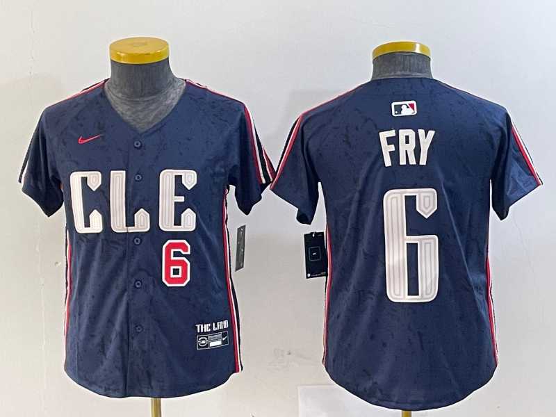 Youth Cleveland Guardians #6 David Fry Navy 2024 City Connect Limited Stitched Jerseys,We sell and wholesale Youth Cleveland Guardians #6 David Fry Navy 2024 City Connect Limited Stitched Jerseys on line form chian!